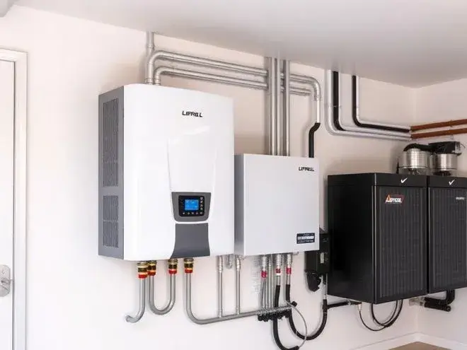 Solar inverter and battery system